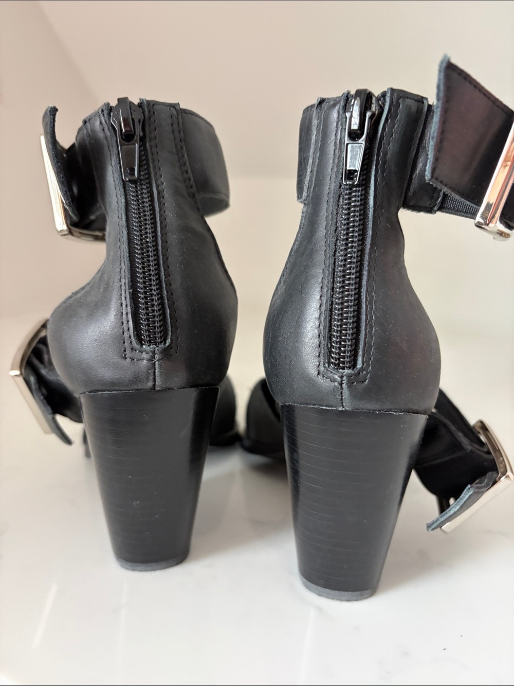 Jeffrey Campbell for Free People Buckle Heels - Picture 2 of 9